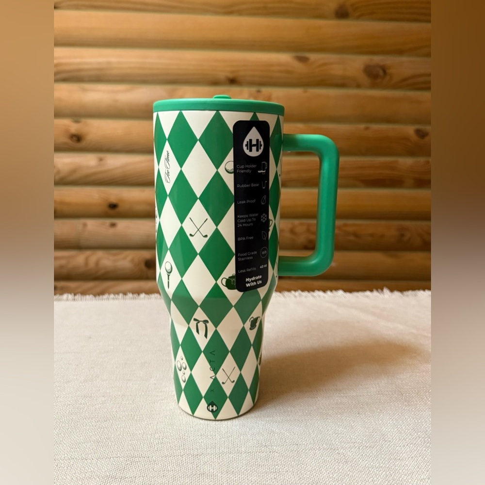 TEE TIME HydroJug + ACTA 40oz Traveler Tumbler Collab